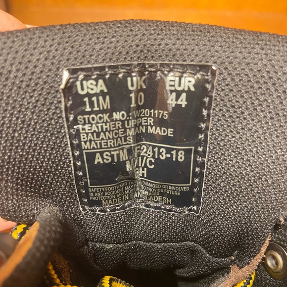 NEW men’s size 11 Hellcat boots - Picture 7 of 7